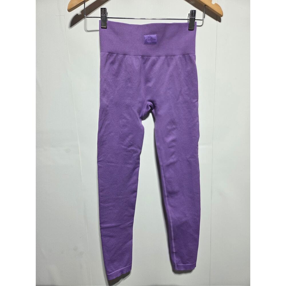 Bo & Tee Purple Seamless Lift Leggings Size Small